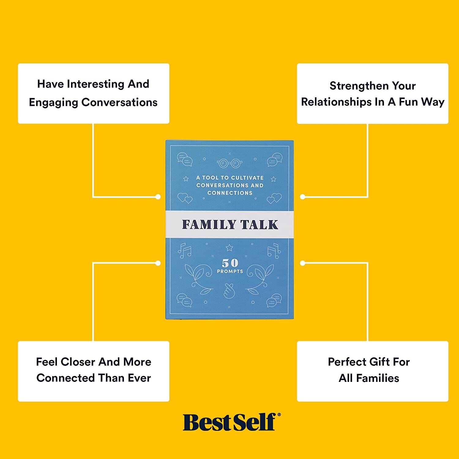 Family Talk Deck Card Deck Kids + Family