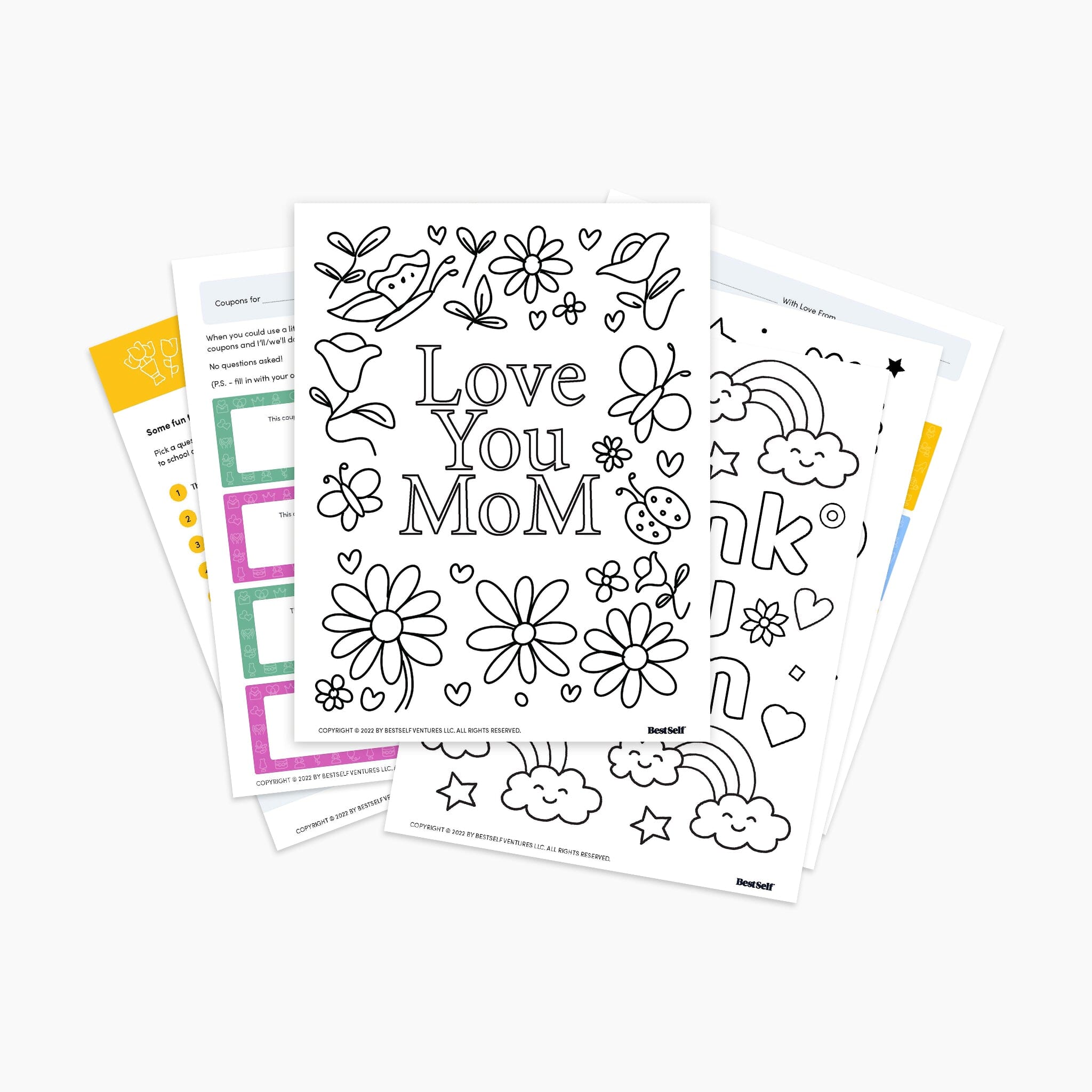 Mother’s Day Activity Workbook (Digital Download) Digital Download Kids + Family