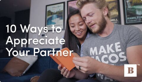 10 Ways To Appreciate Your Partner