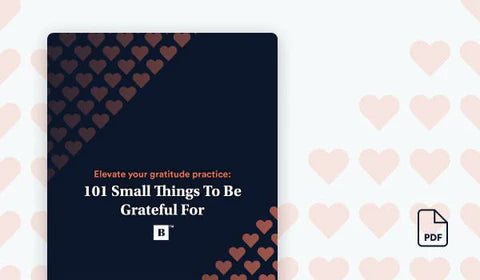 101 Small Things To Be Grateful For