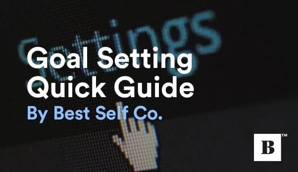 Goal Setting Quick Guide By Best Self Co.