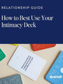 intimacy deck on table