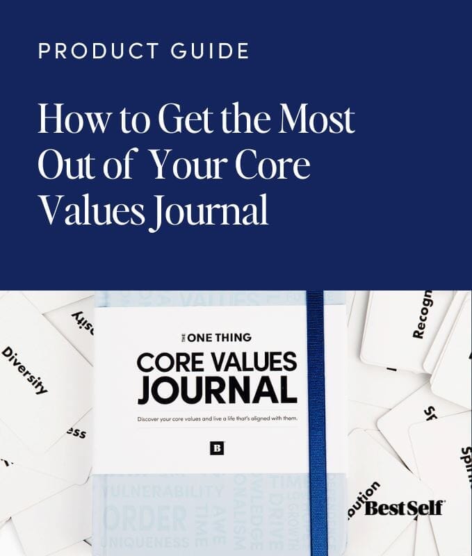 How to Get the Most Out of Your Core Values Journal – BestSelf Co.