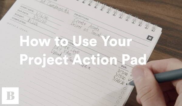 How To Use Your Project Action Pad