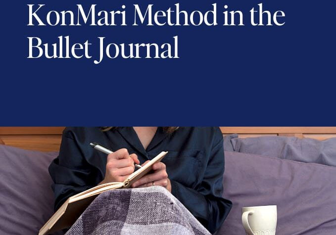 Bullet journal KonMari method