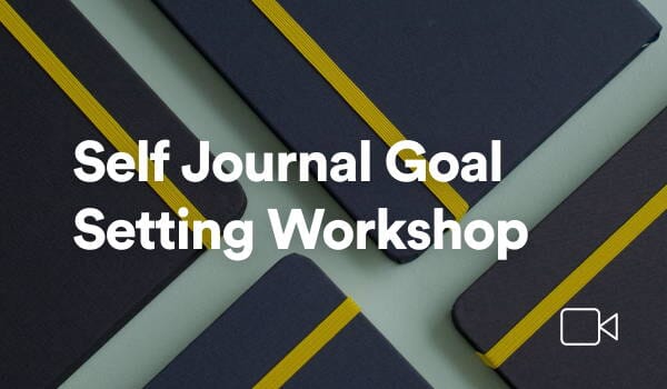 Self Journal Goal Setting Workshop