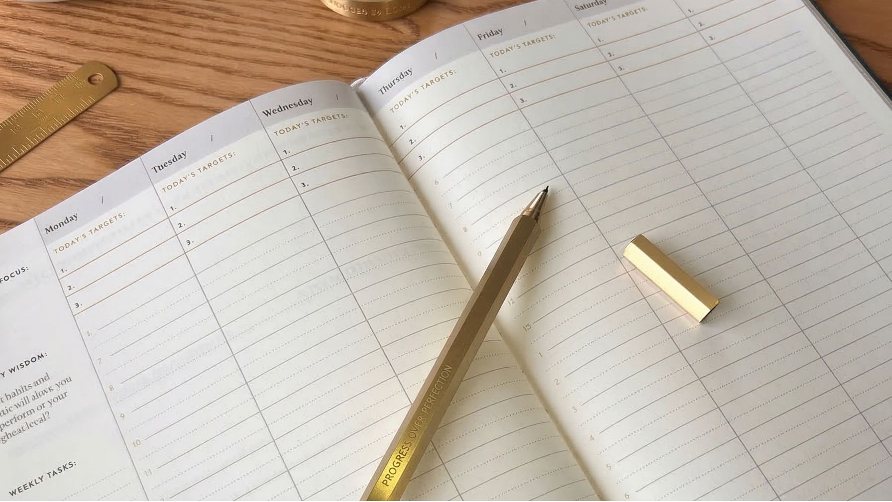 The weekly reset: a beginner's template for using the BestSelf Planner