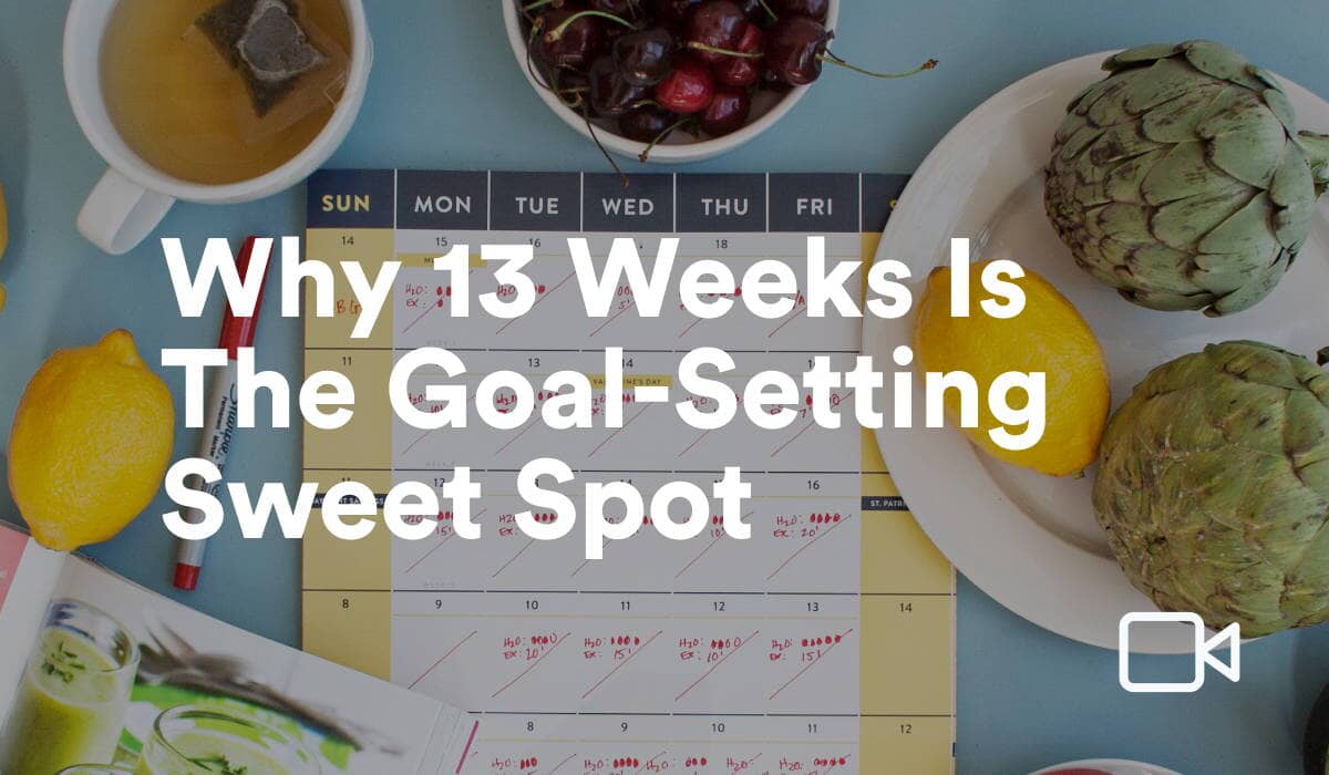 Why 13 Weeks Is The Goal-Setting Sweet Spot