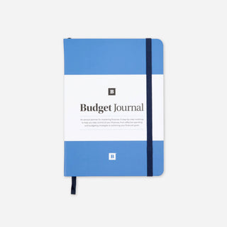 BestSelf Budget Journal open to monthly budget tracking page - BestSelf Co.