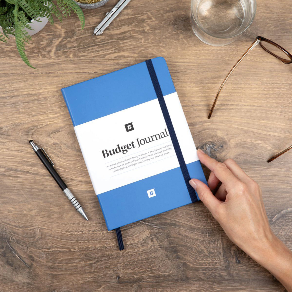 BestSelf Budget Journal cover — undated weekly budget planner