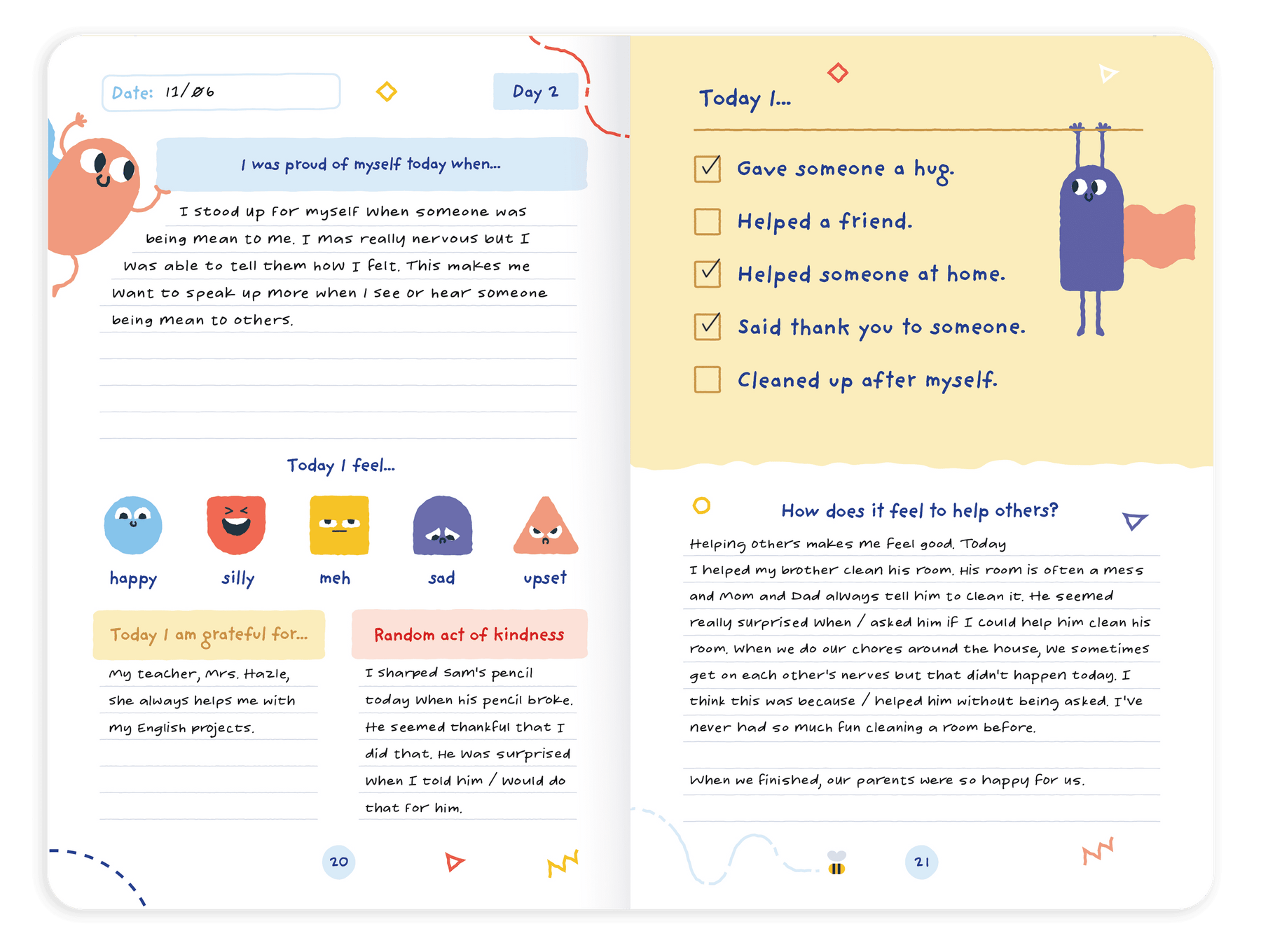 Daily pages