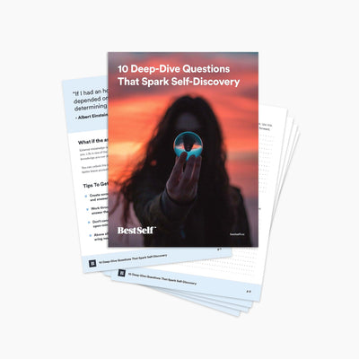 10 Questions to Spark Self-Discovery (Digital Download) Digital Download Personal Growth - BestSelf Co.