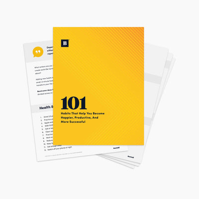 101 Positive Habits (Digital Download) Digital Download Personal Growth - BestSelf Co.