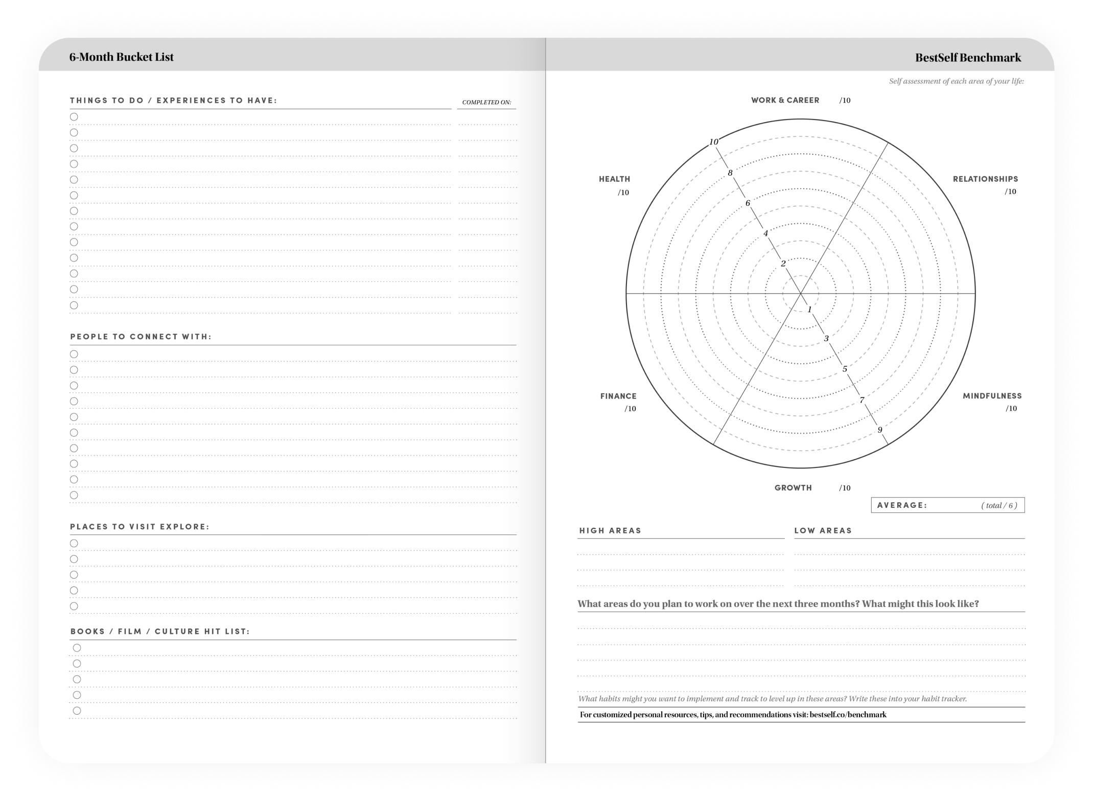 BestSelf Planner - Undated 2024 - 2025 Planner | BestSelf Co.