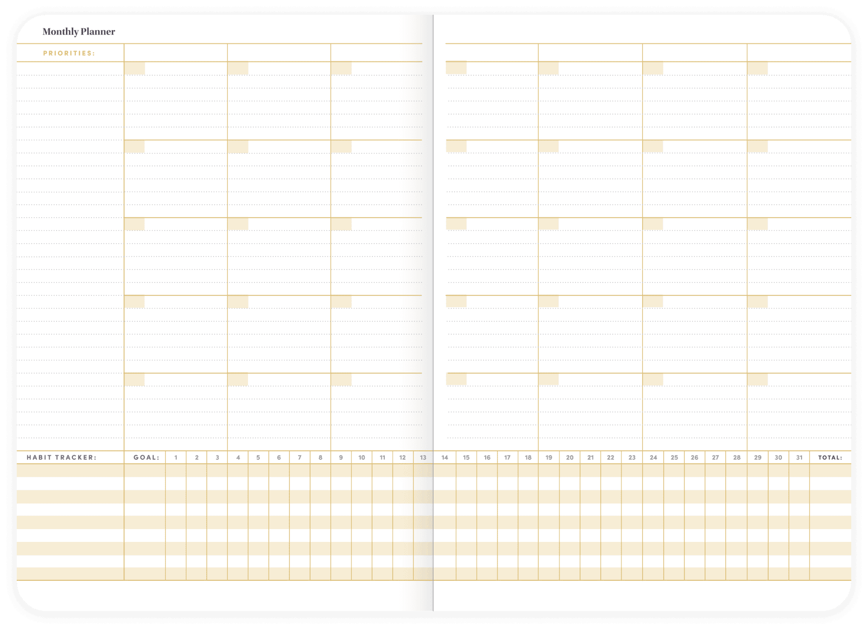 Monthly Planner