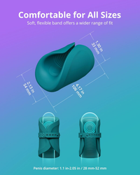 Gush 2 Motion - Remote-Controlled Penis Massager with Motion Sensing Master Control