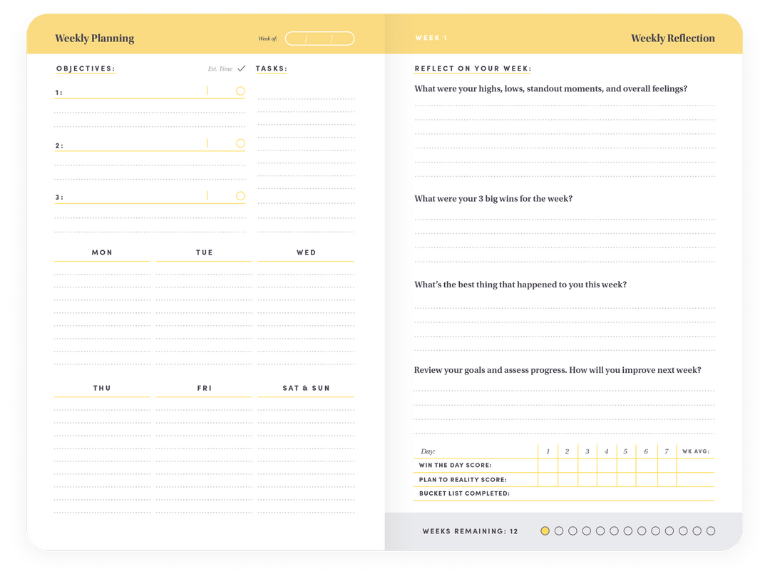 Self Journal Tutorial Getting started with your Self Journal | BestSelf Co.