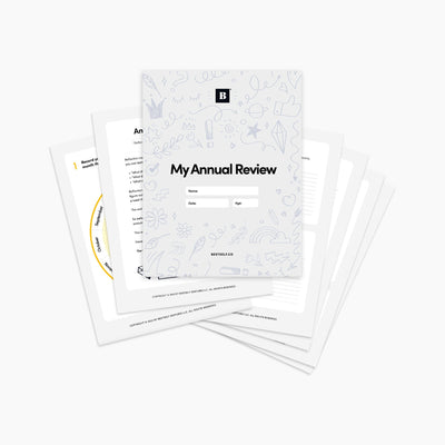 Annual Review for Kids (Digital Download) Digital Download Kids + Family - BestSelf Co.