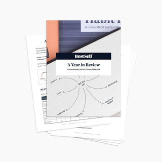 Annual Review Workbook (Digital Download) Digital Download Personal Growth - BestSelf Co.