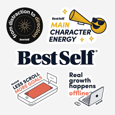 BestSelf Complete Sticker Pack Bundle BestSelf Co. - BestSelf Co.