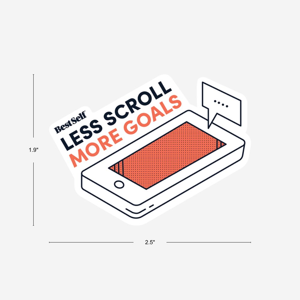 BestSelf Motivational Stickers Gift BestSelf Co.