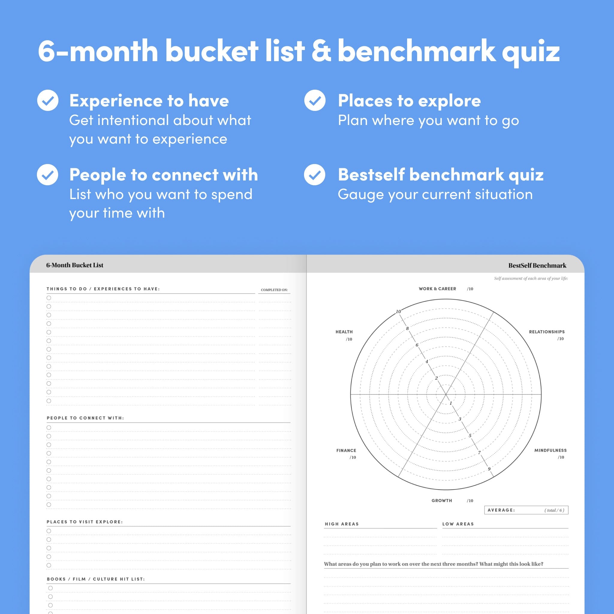 BestSelf Planner Journal Personal Growth