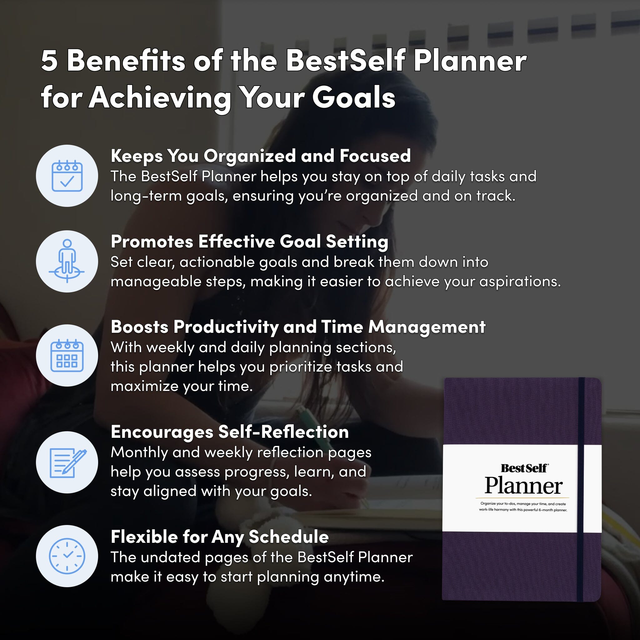 BestSelf Planner - Undated 2024 - 2025 Planner | BestSelf Co.