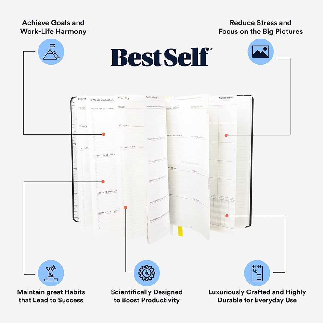 BestSelf Planner - Undated 2024 - 2025 Planner | BestSelf Co.