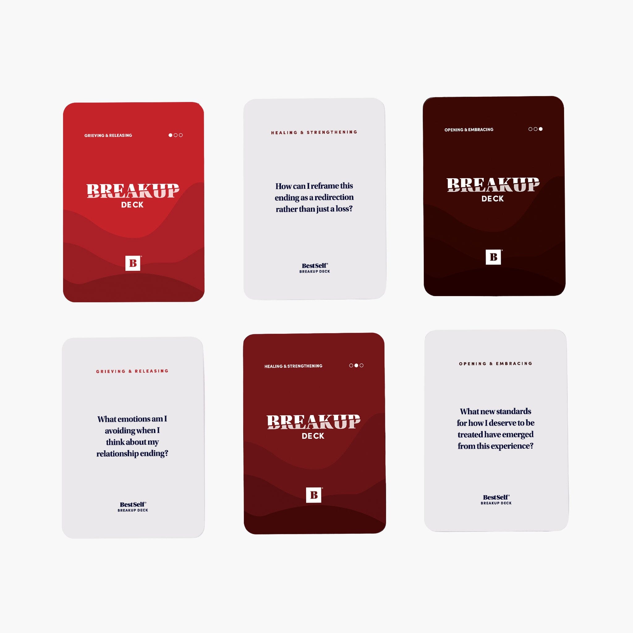Breakup Deck Card Deck BestSelf Co.