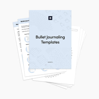 Bullet Journaling Templates (Digital Downloads) Digital Download Personal Growth - BestSelf Co.