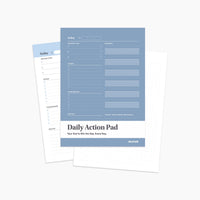 Daily Action Pad (Digital Download) Digital Download Personal Growth