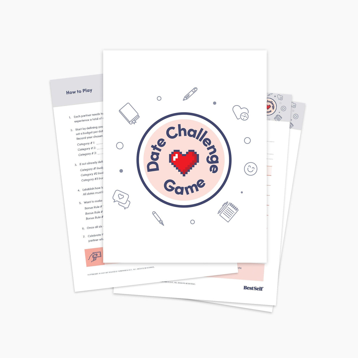 Date Challenge Game (Digital Download) Digital Download Romantic Connection