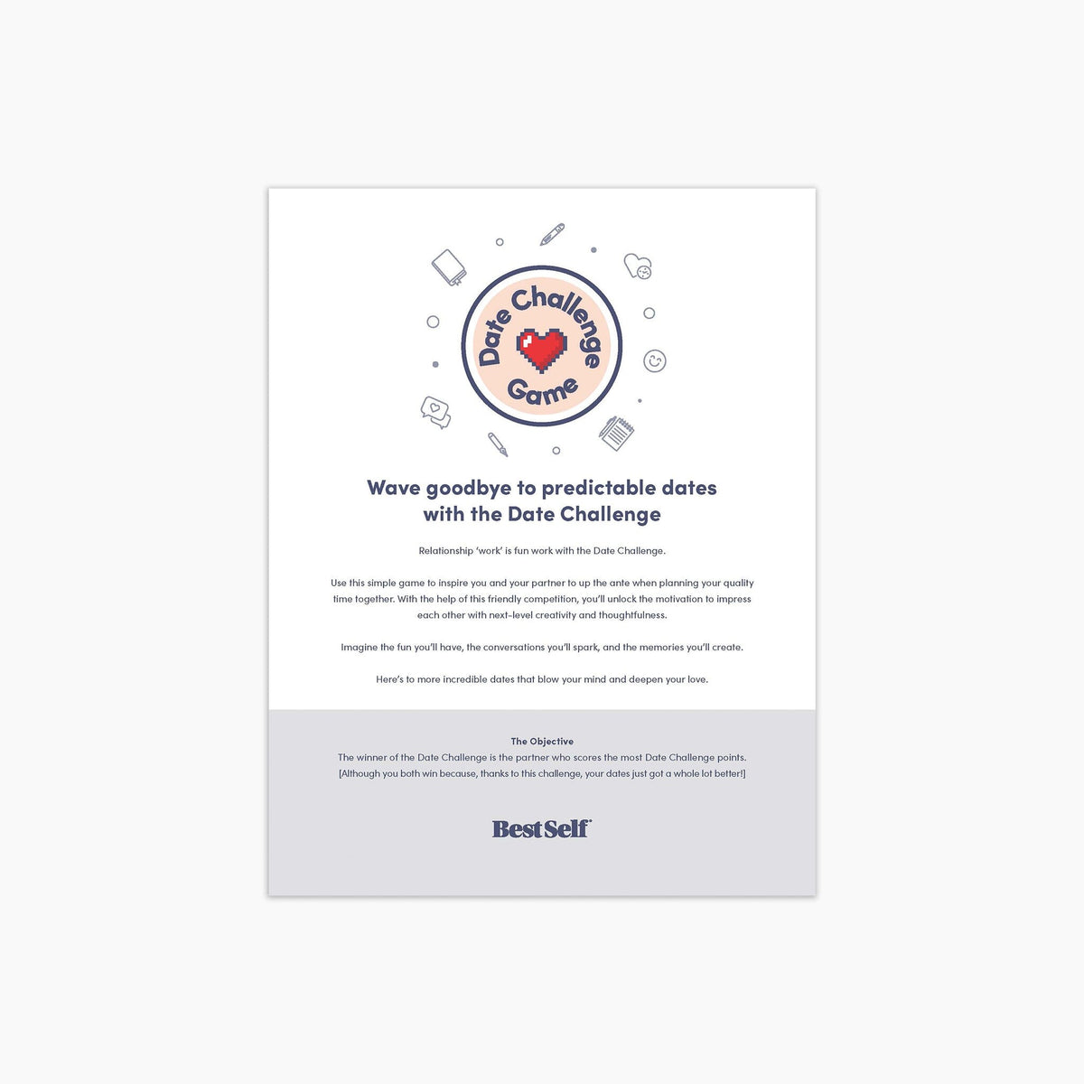 Date Challenge Game (Digital Download) Digital Download Romantic Connection