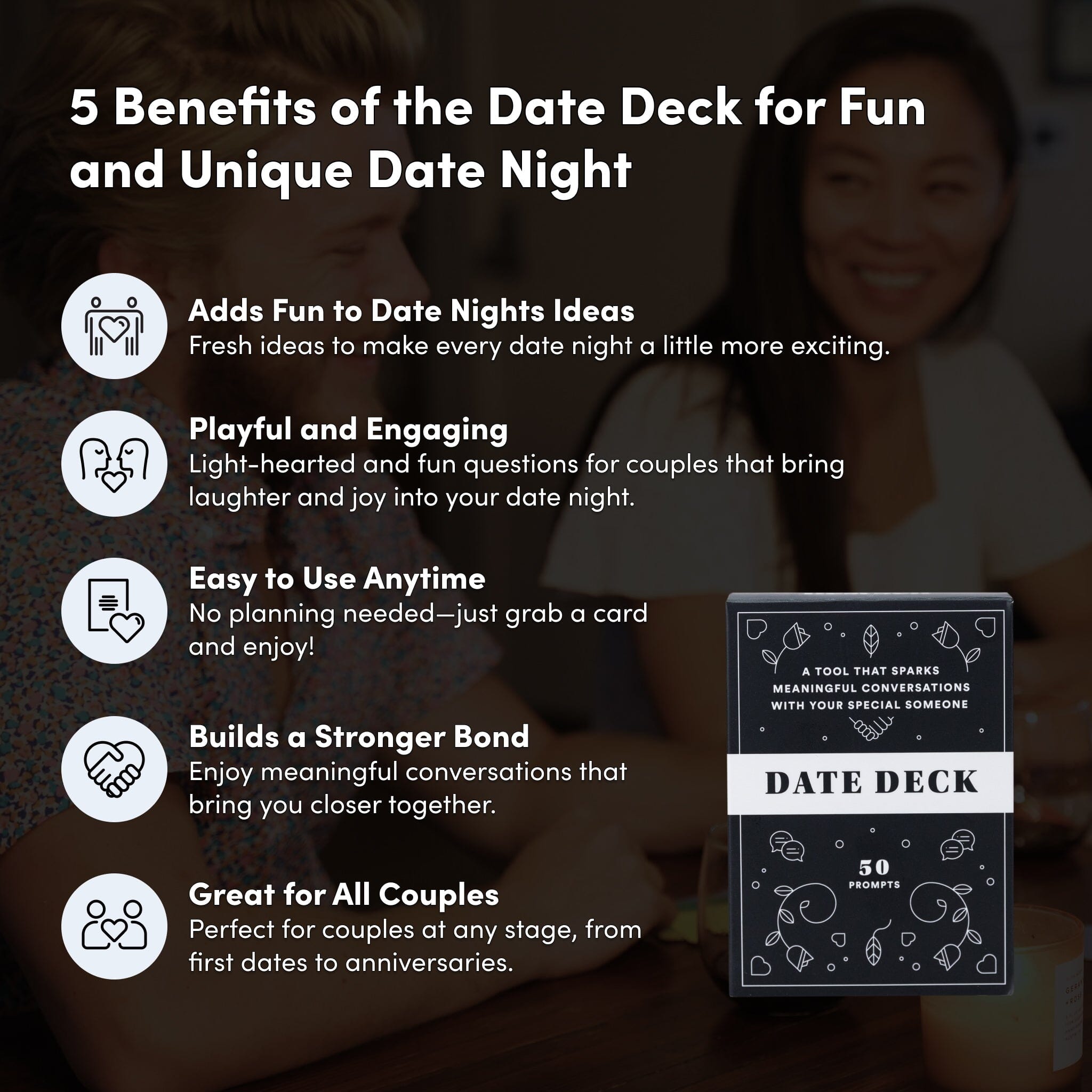 Date Deck Card Deck Romantic Connection