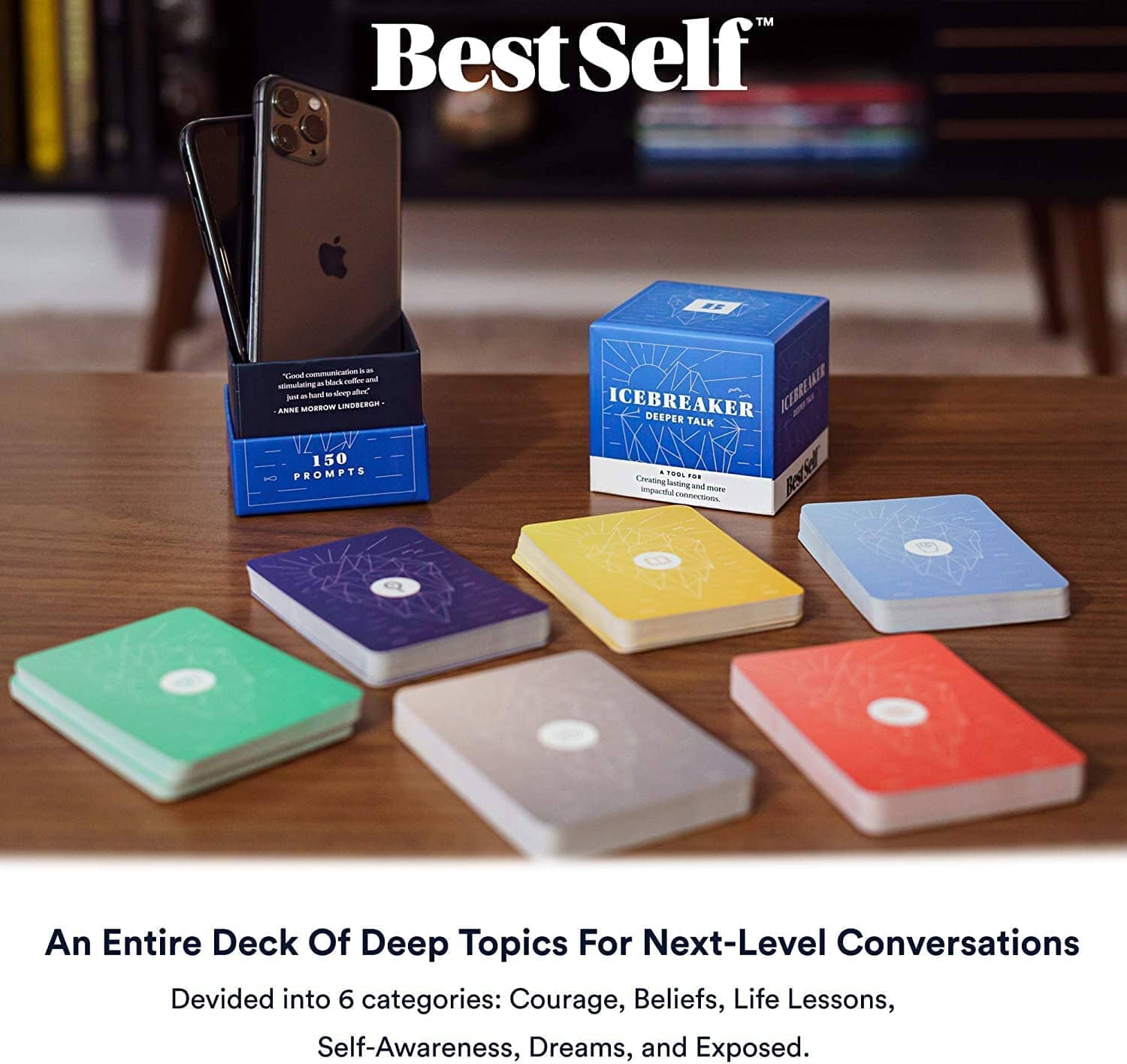 Deeper Talk Deck Card Deck Social Connection