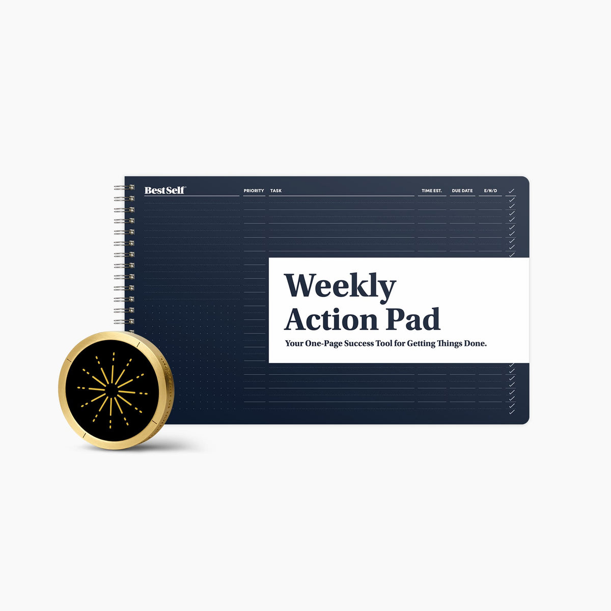 Helm + Weekly Action Pad Bundle BestSelf Co.