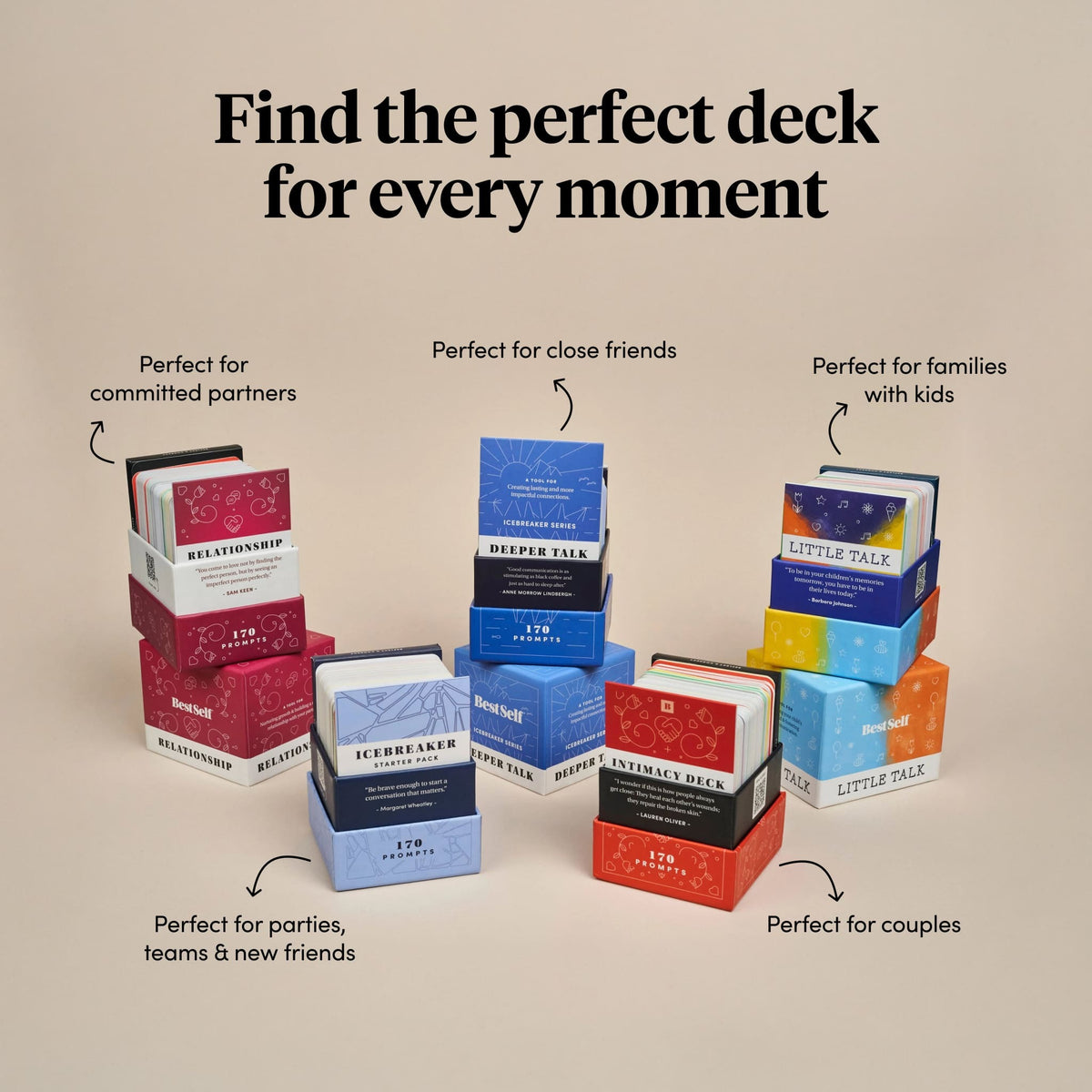 Icebreaker Deck Card Deck Social Connection