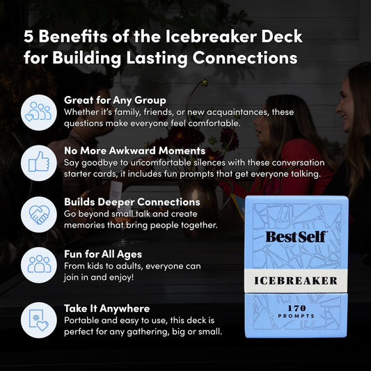 Icebreaker Deck Card Deck Social Connection