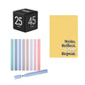 Ideas Pocket Notebook + Pastel Highlighter + Pomodoro Timer BestSelf Co.