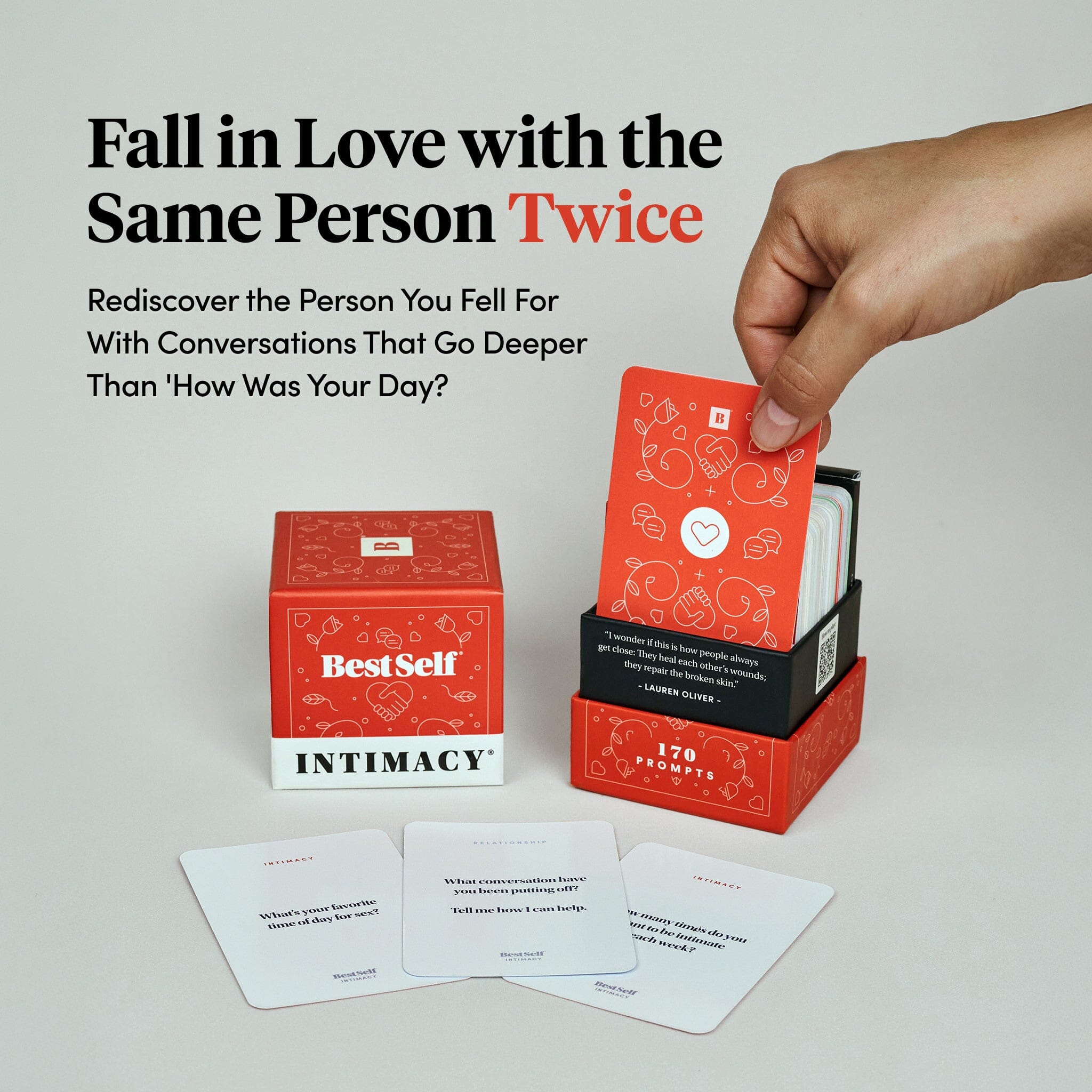 Intimacy Deck Card Deck Romantic Connection