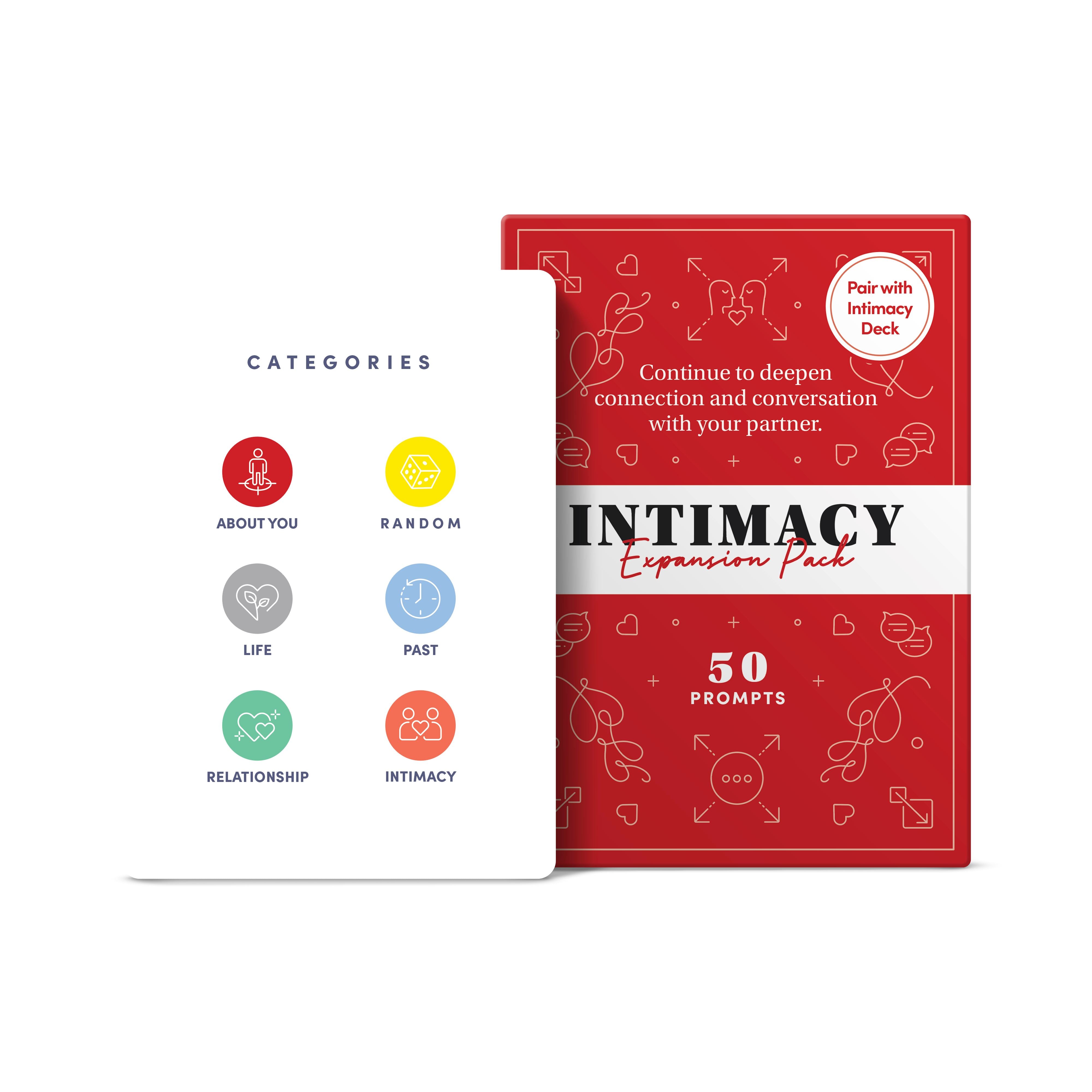 Intimacy Deck Expansion Pack Card Deck Romantic Connection