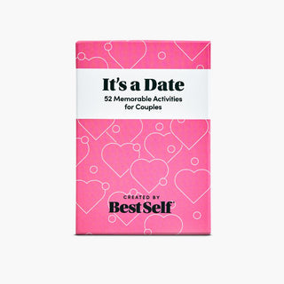 It's a Date Card Deck Romantic Connection - BestSelf Co.