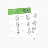 Kids Self-Esteem Builder Worksheet (Digital Download) Digital Download Kids + Family