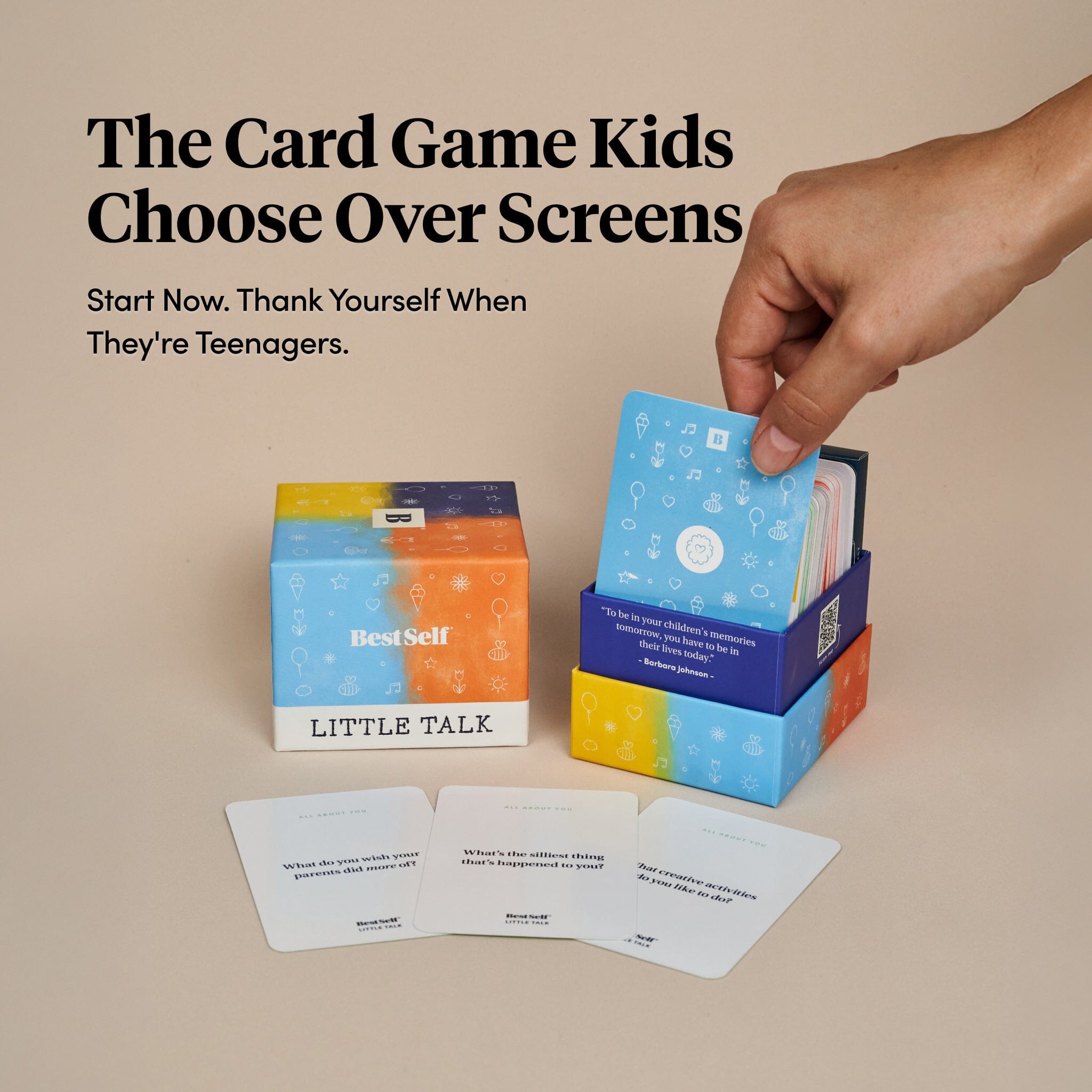 Little Talk Deck Card Deck Kids + Family