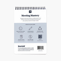 Meeting Mastery Notebooks & Notepads Professional Growth