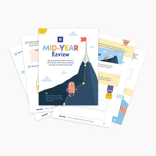 Mid-Year Review Kids Edition (Digital Download) Digital Download Kids + Family - BestSelf Co.