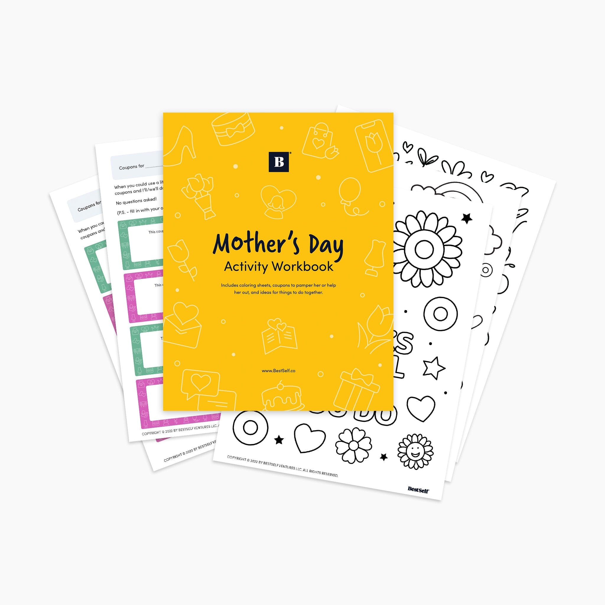 Mother’s Day Activity Workbook (Digital Download) Digital Download Kids + Family