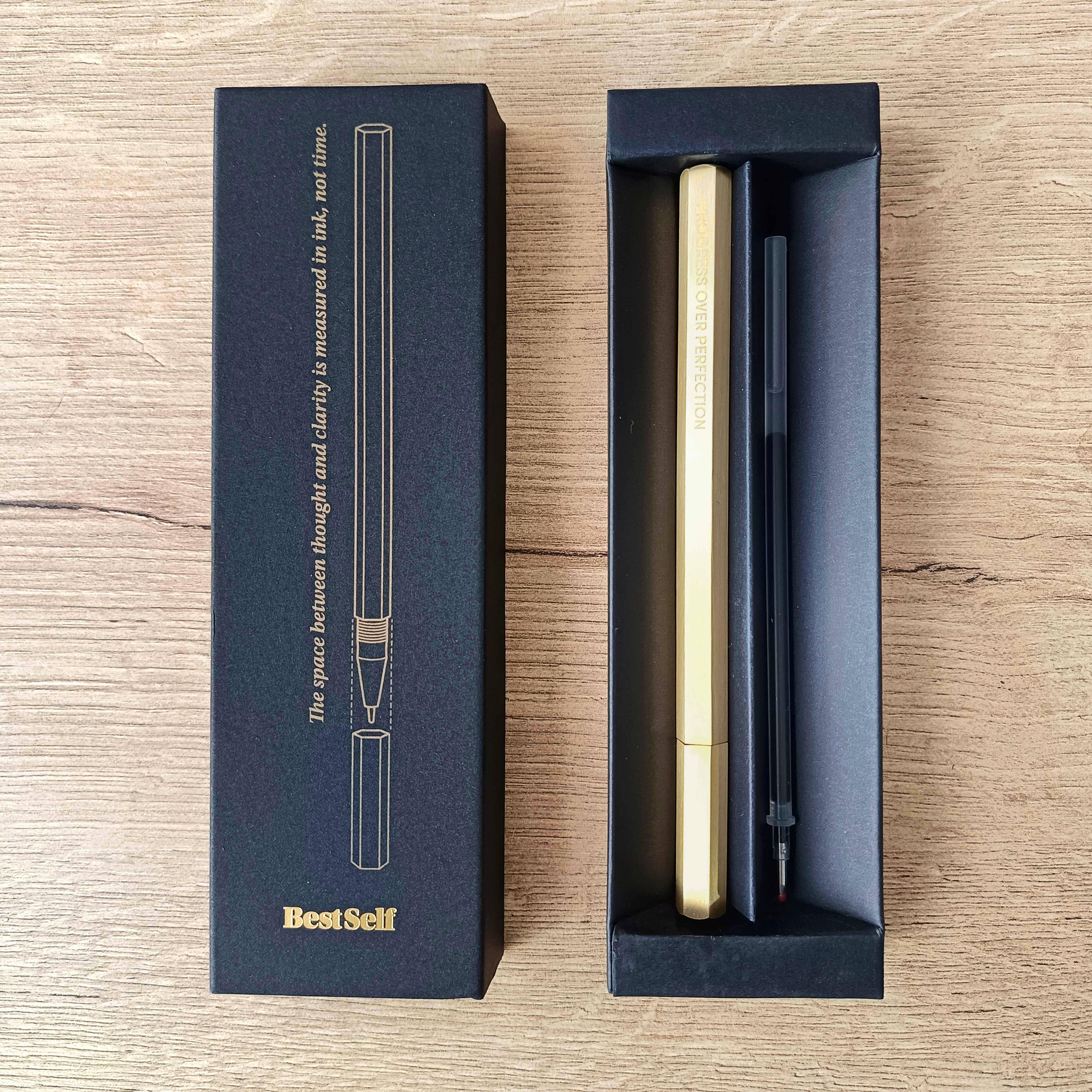 Premium Brass Pen by BestSelf Co.