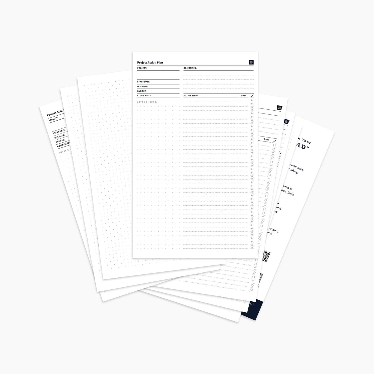 Project Action Pad (Digital Download) Digital Download Professional Growth