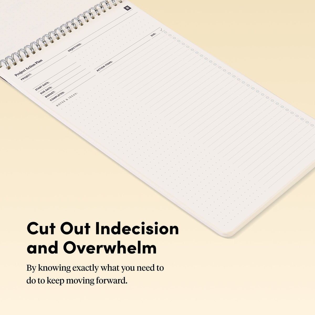 Project Action Pad Notebooks & Notepads Personal Growth